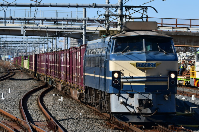 吹田機関区EF6627を吉川美南駅で撮影した写真