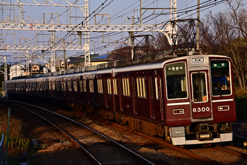 阪急電鉄 正雀車庫 8300系 8300F