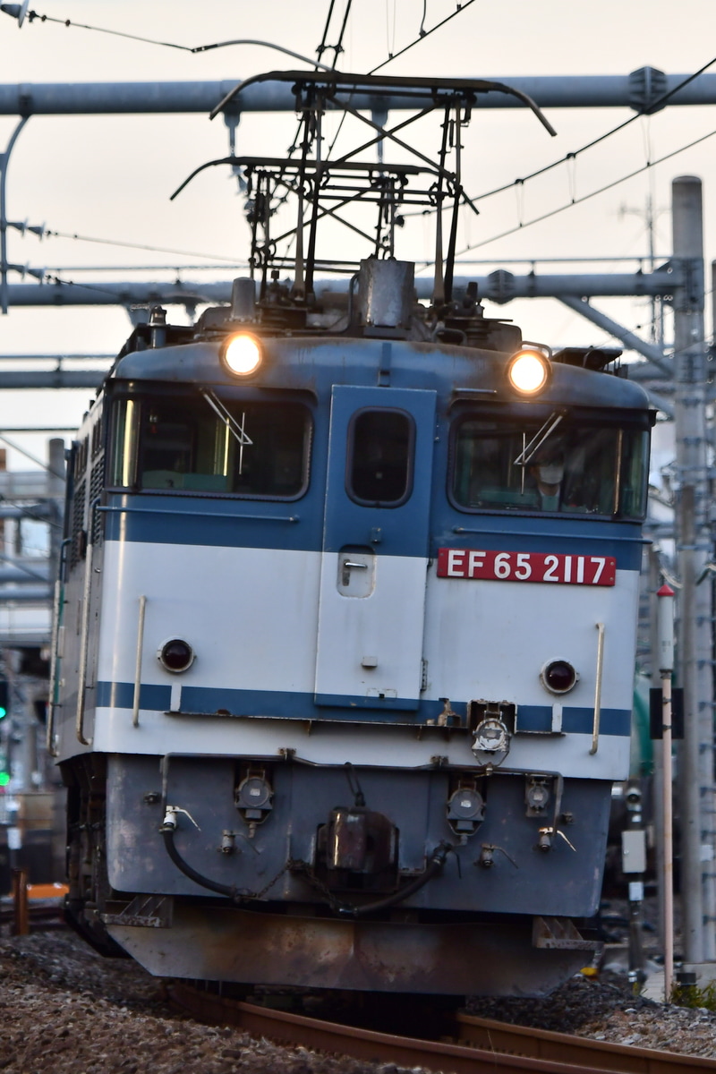 JR貨物 新鶴見機関区 EF65 2117