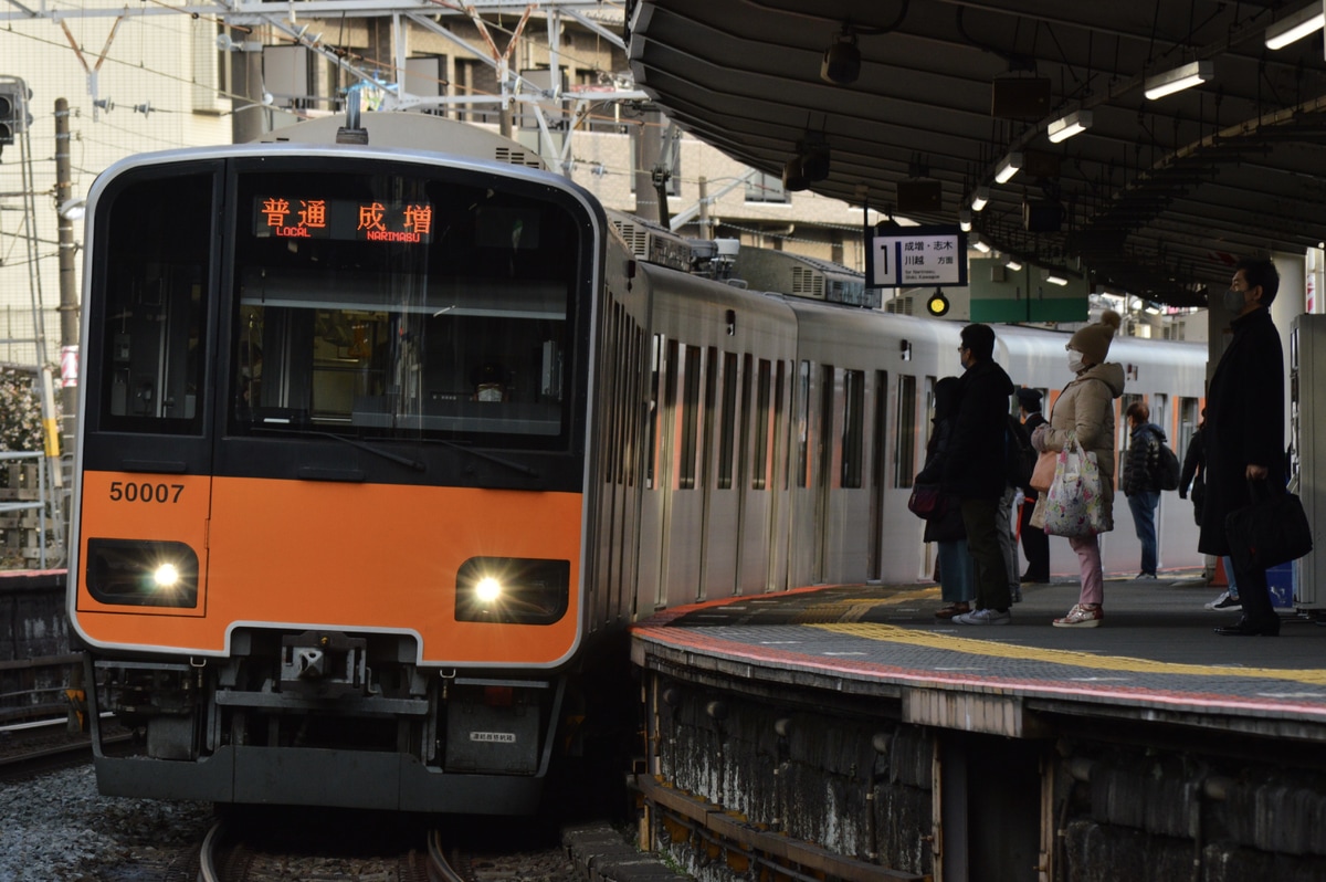 東武鉄道 森林公園検修区 50000系 51007F
