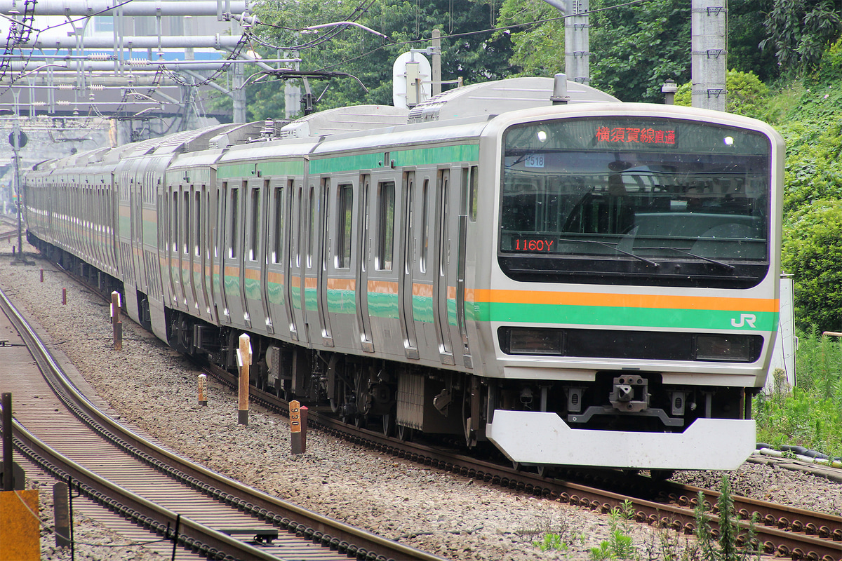 JR東日本  E231系 ヤマU518編成