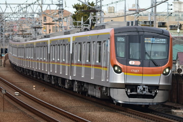 東京メトロ 和光検車区 17000系 17187F