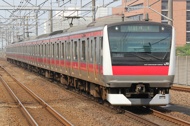 E233系ケヨ510編成を新浦安駅で撮影した写真