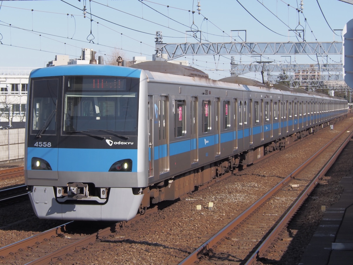 小田急電鉄 大野総合車両所 4000形 4058×10