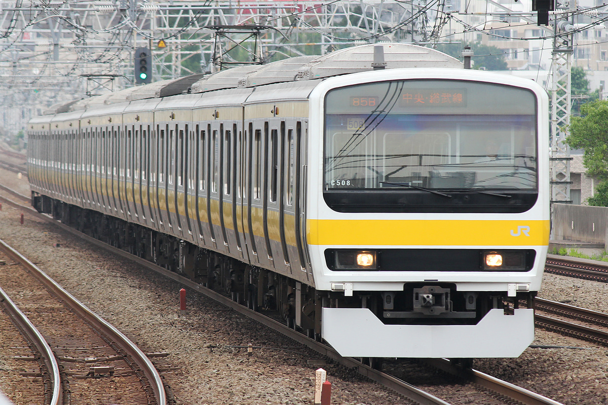 JR東日本  209系 ミツC508編成