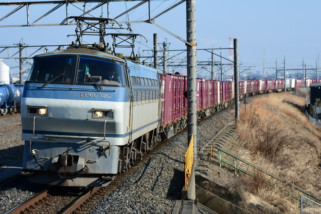 吹田機関区EF66120を吉川駅で撮影した写真