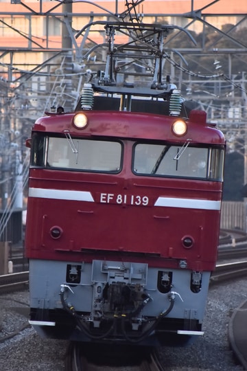 JR東日本 尾久車両センター EF81 EF81-139