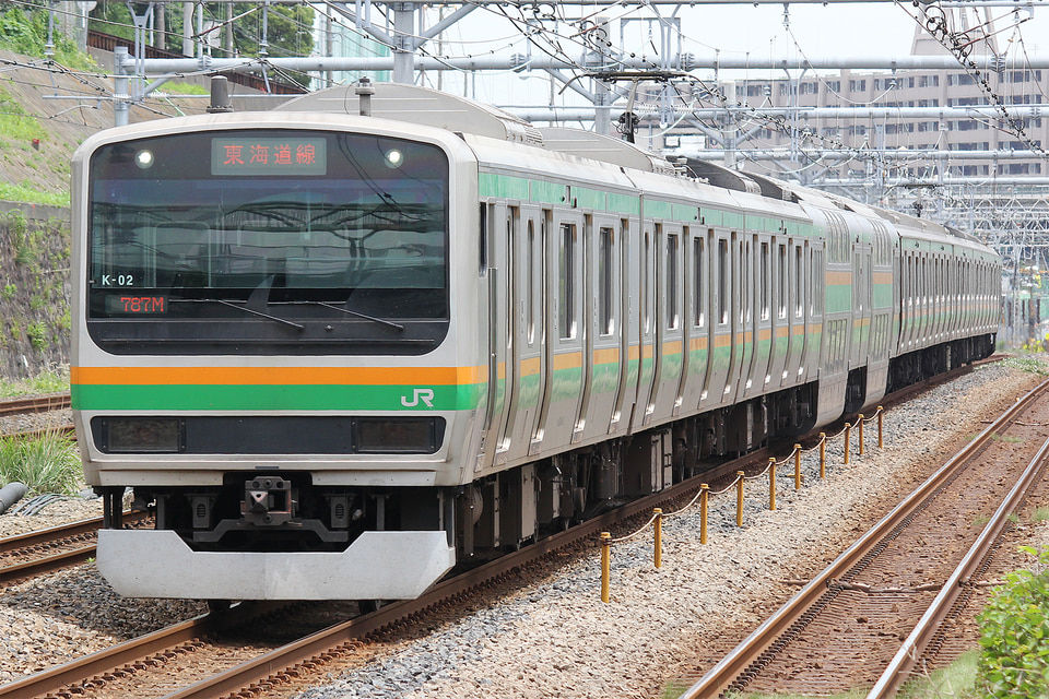 JR東E231系コツK-02編成<br class="br-sp" />(コツK02編成)(コツK-02)(コツK02)の写真