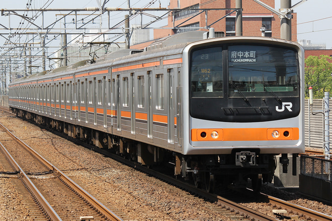 205系ケヨM62編成を新浦安駅で撮影した写真
