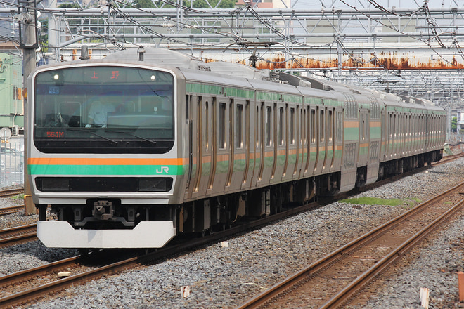 E231系ヤマU540編成を西川口駅で撮影した写真