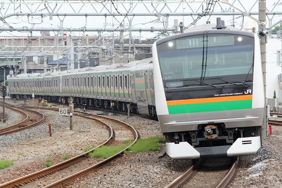 JR東E233系タカL17編成<br class="br-sp" />(タカL17)の写真