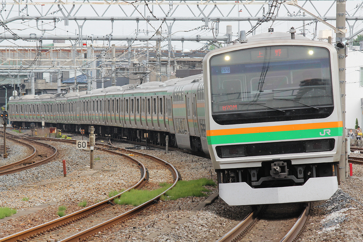 JR東日本  E231系 ヤマU516編成