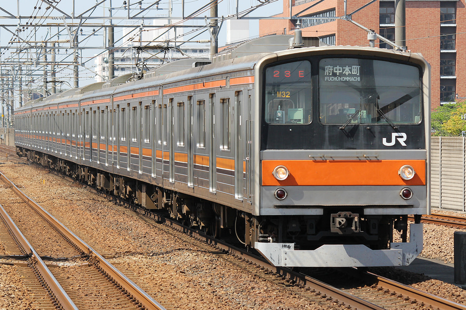 JR東205系ケヨM32編成<br class="br-sp" />(ケヨM32)の写真