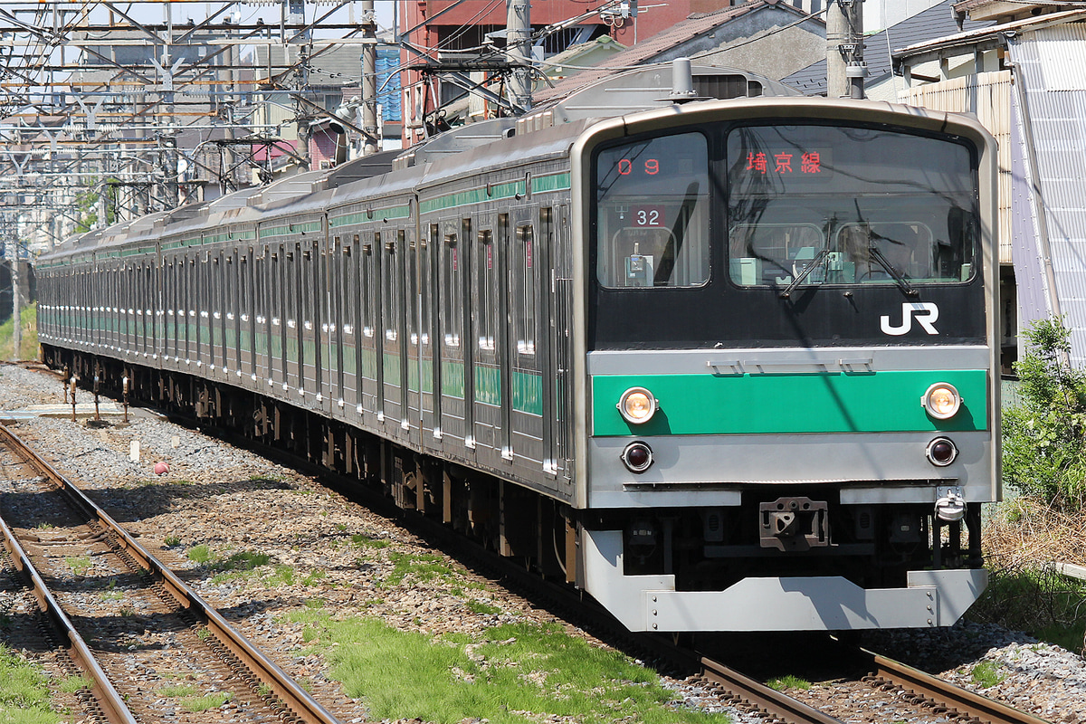 JR東日本  205系 ハエ32編成