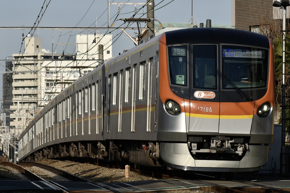メトロ17000系17186F<br class="br-sp" />(17186編成)の写真