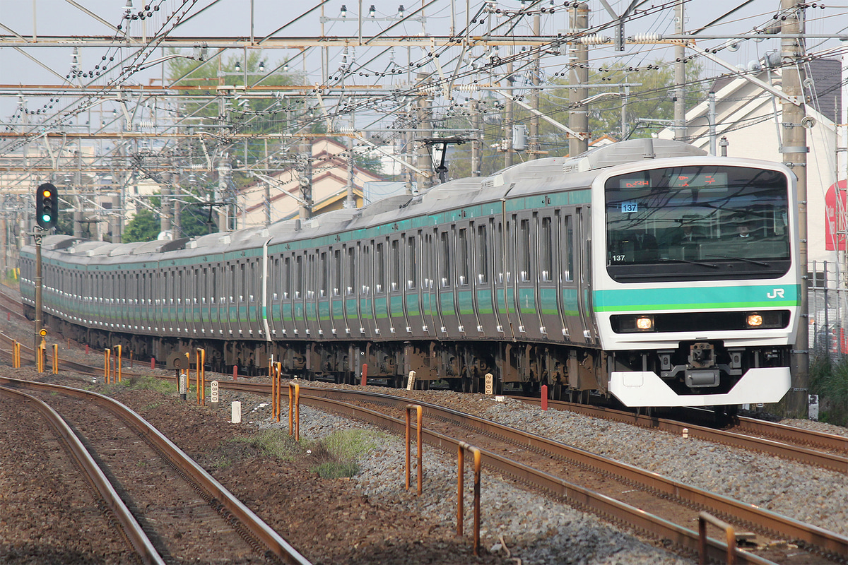 JR東日本  E231系 マト137編成