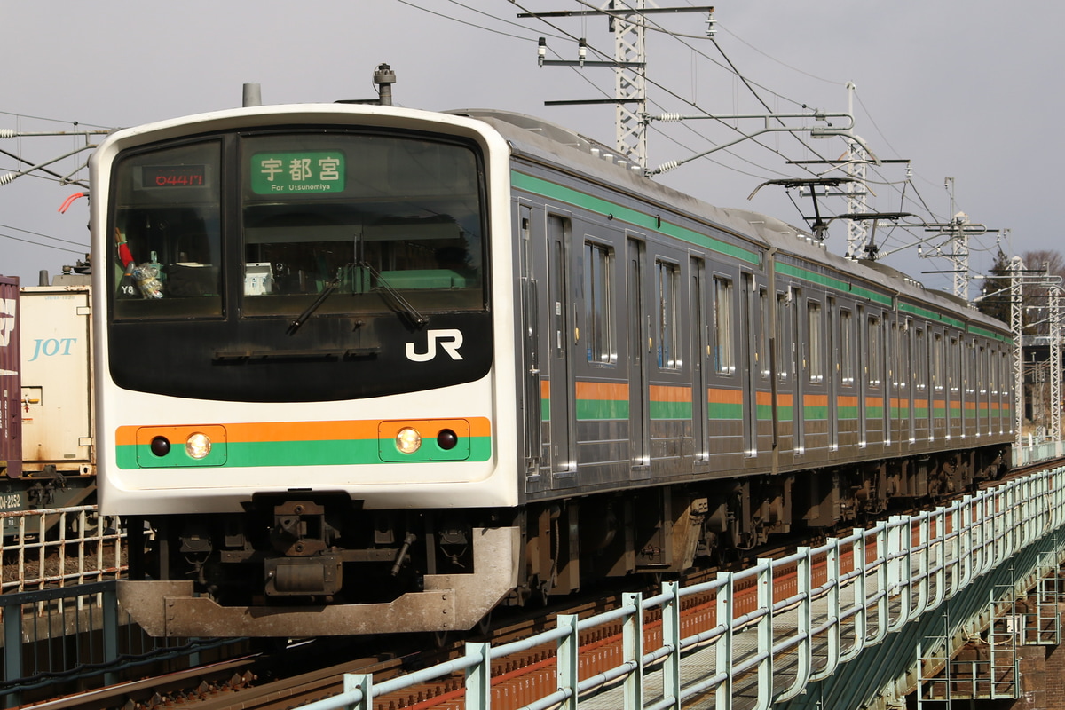JR東日本  205系 Y8編成