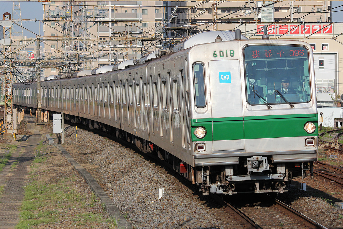 東京メトロ  6000系 6118F