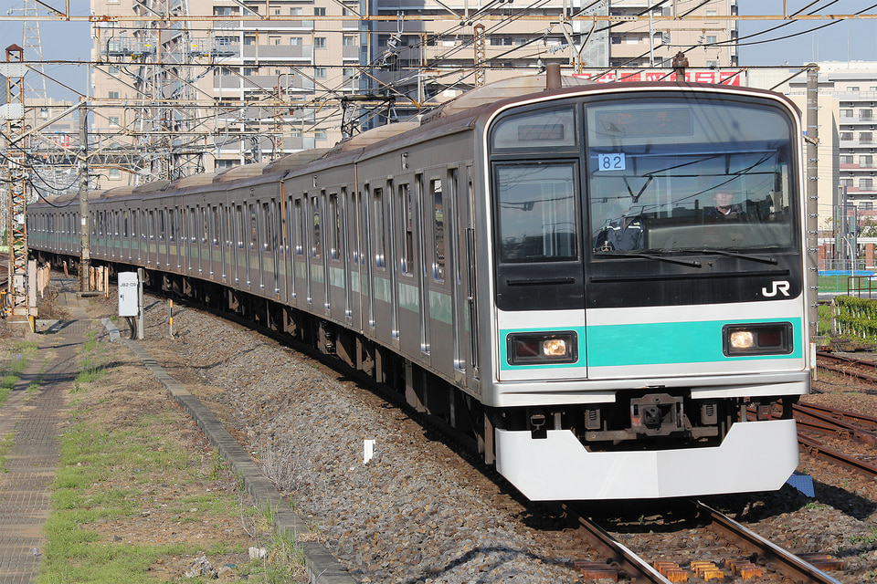JR東209系マト82編成の写真