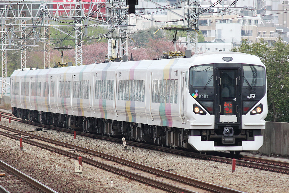 JR東E257系モトM-108編成<br class="br-sp" />(モトM-108)の写真
