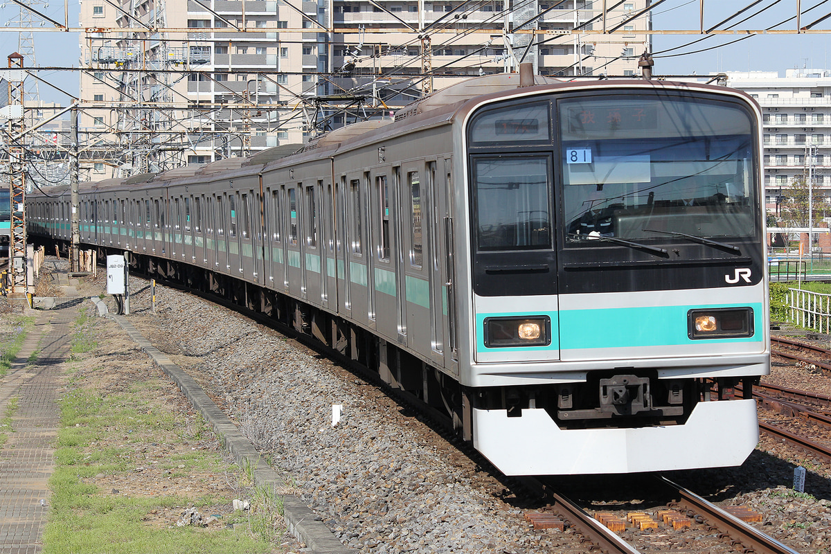 JR東日本  209系 マト81編成