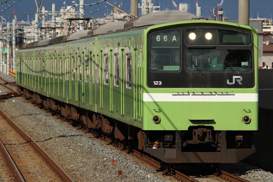 JR西201系ND621編成の写真