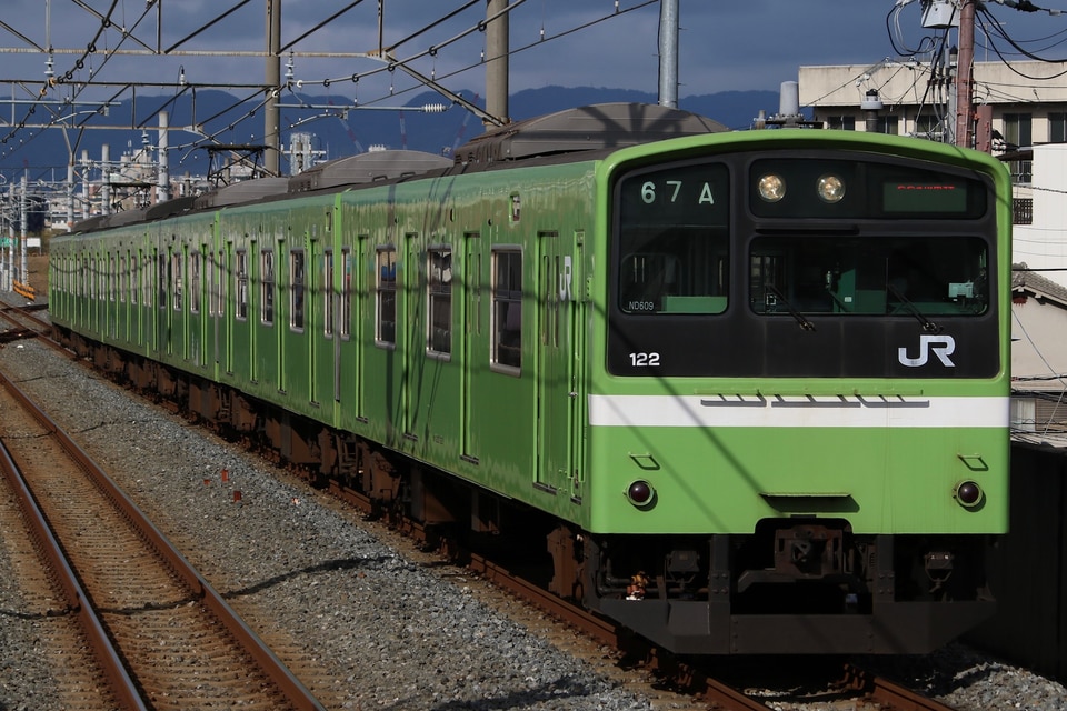 JR西201系ND609編成の写真