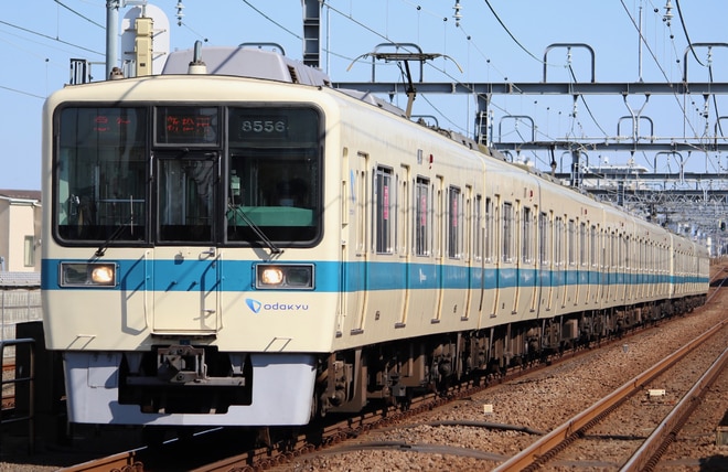8000形8256×6を祖師ケ谷大蔵駅で撮影した写真