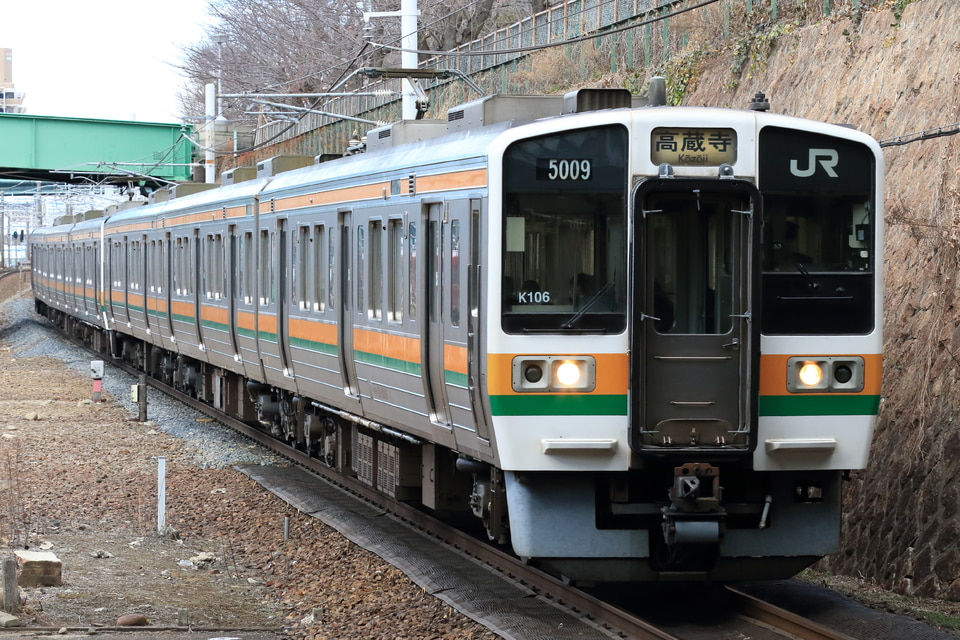 JR海211系シンK106編成<br class="br-sp" />(K106編成)の写真