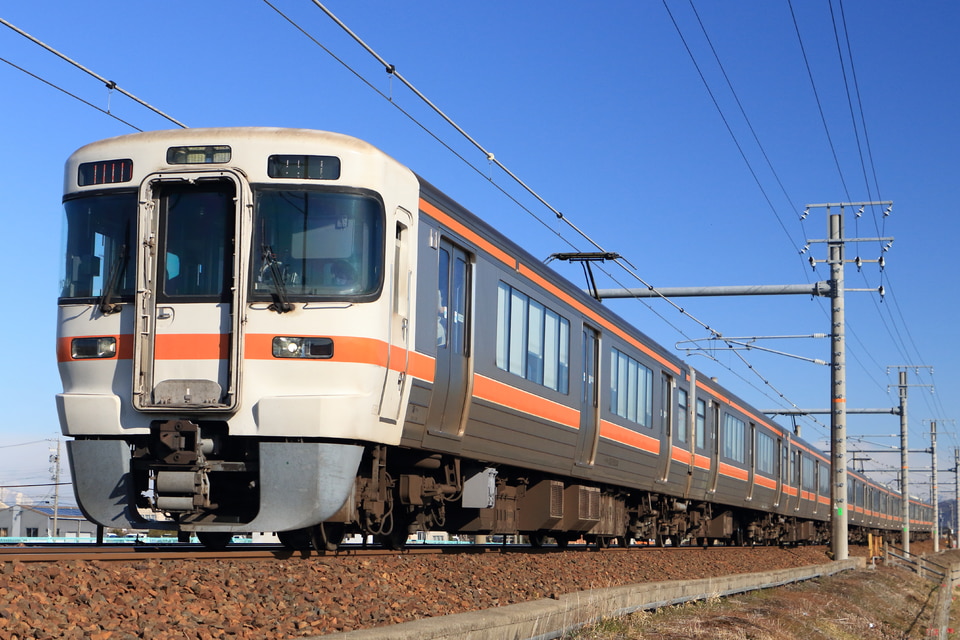 JR海313系カキY104編成<br class="br-sp" />(Y104編成)の写真