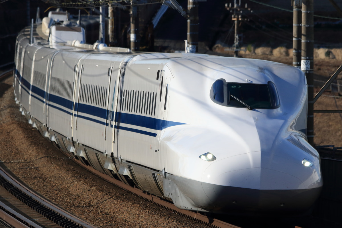 JR東海 鳥飼車両基地 N700系 トウG3編成