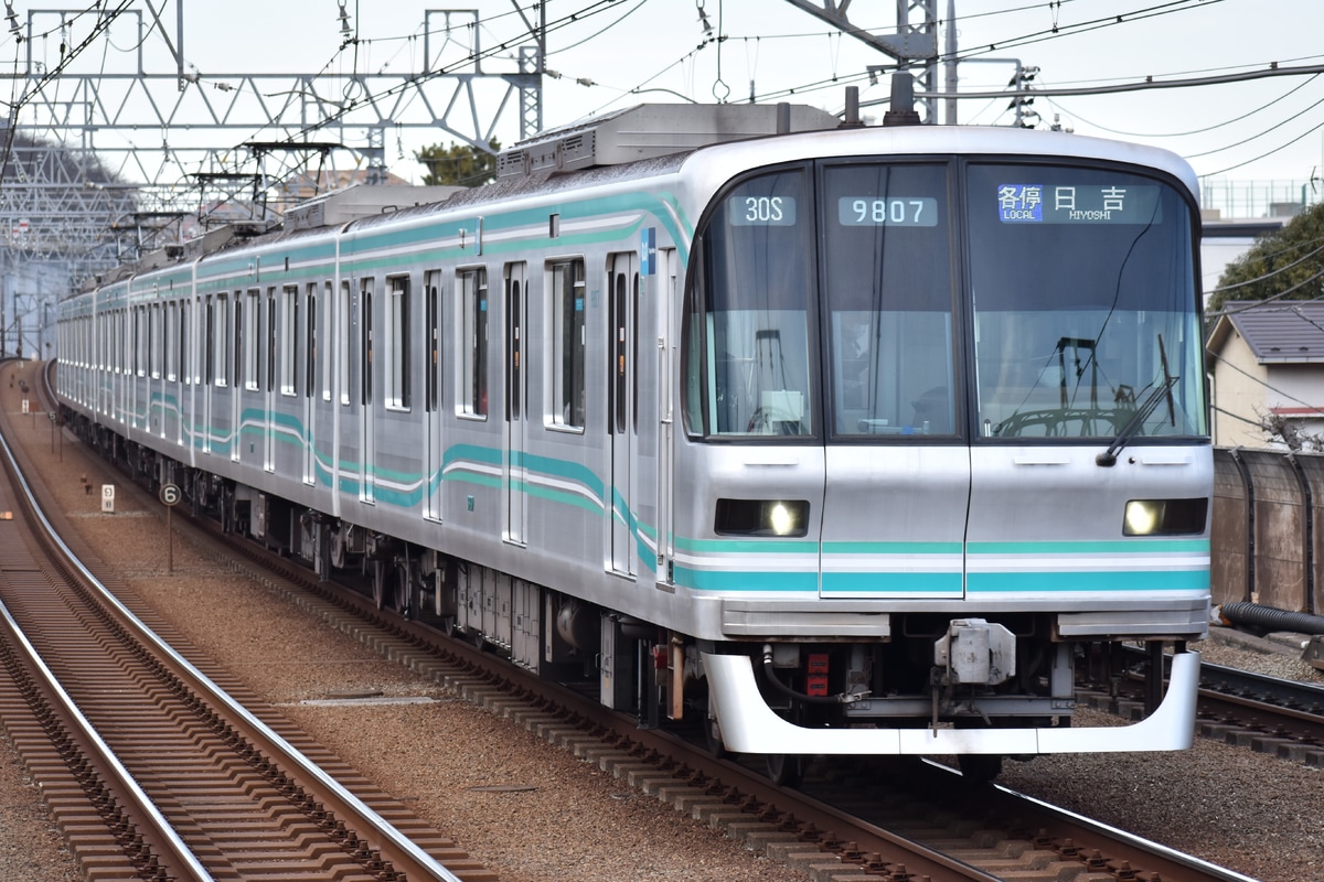 東京メトロ 王子検車区 9000系 9107F