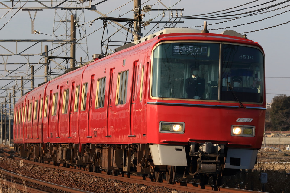 名鉄3500系3510F<br class="br-sp" />(3510編成)の写真