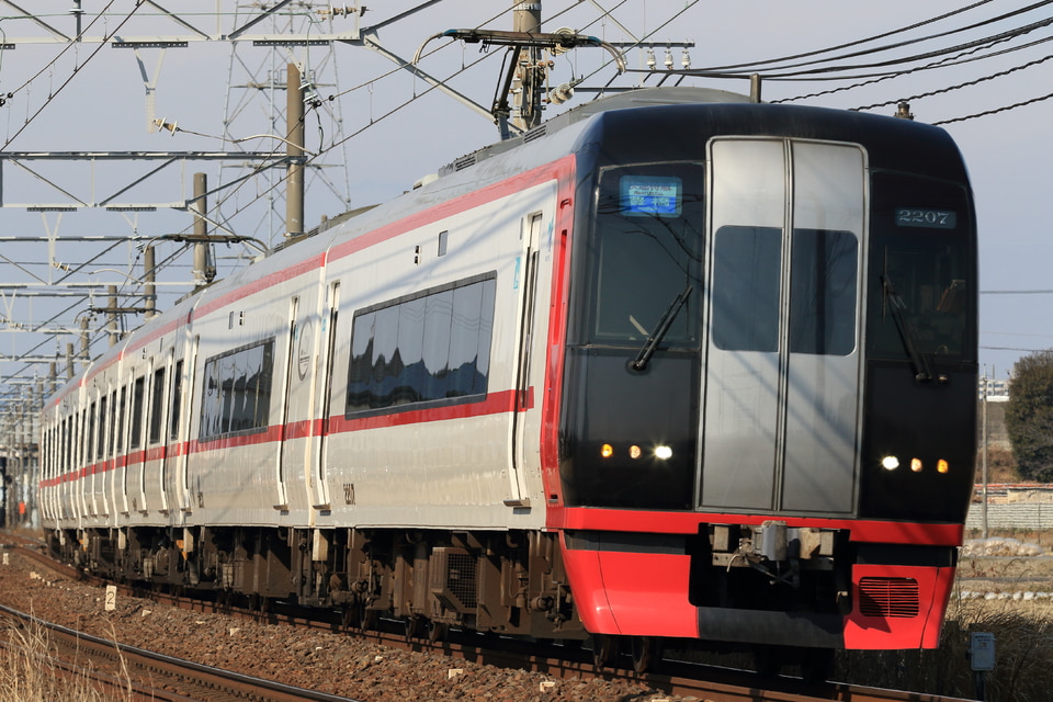名鉄2200系2207F<br class="br-sp" />(2207編成)の写真