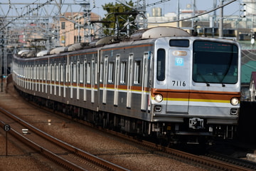 東京メトロ 和光検車区 7000系 7116F