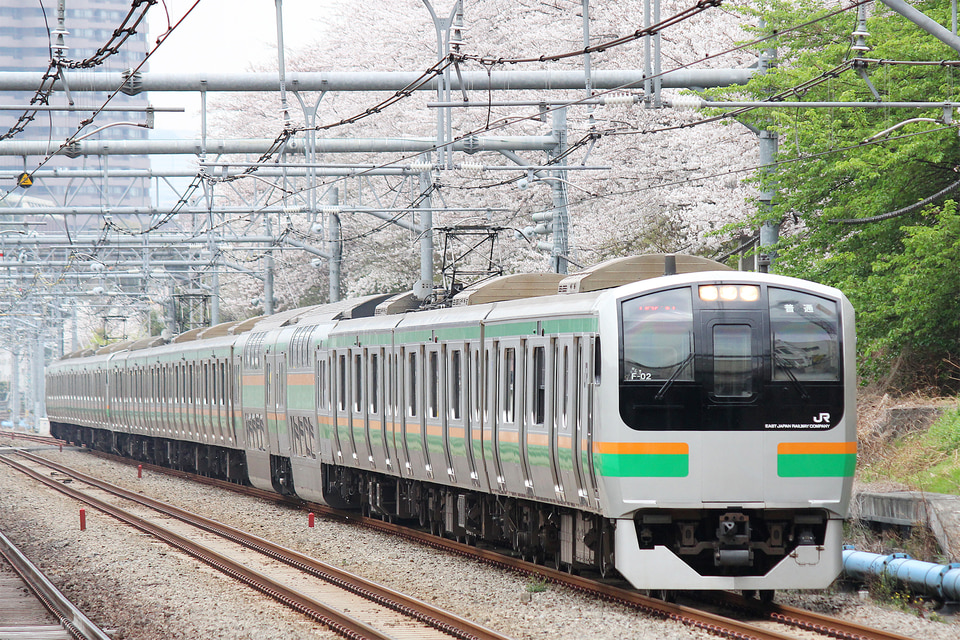 JR東E217系コツF-02編成(コツF02編成)(コツF-02)(コツF02)の編成