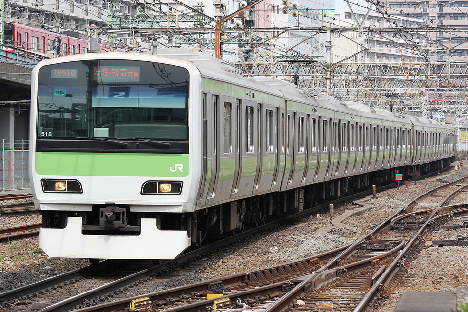 JR東E231系トウ518編成<br class="br-sp" />(トウ518)(ヤテ518)(ヤテ518編成)の写真