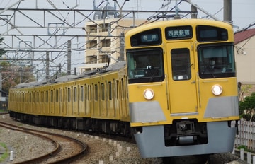 西武鉄道 南入曽車両基地 2000系 2057F