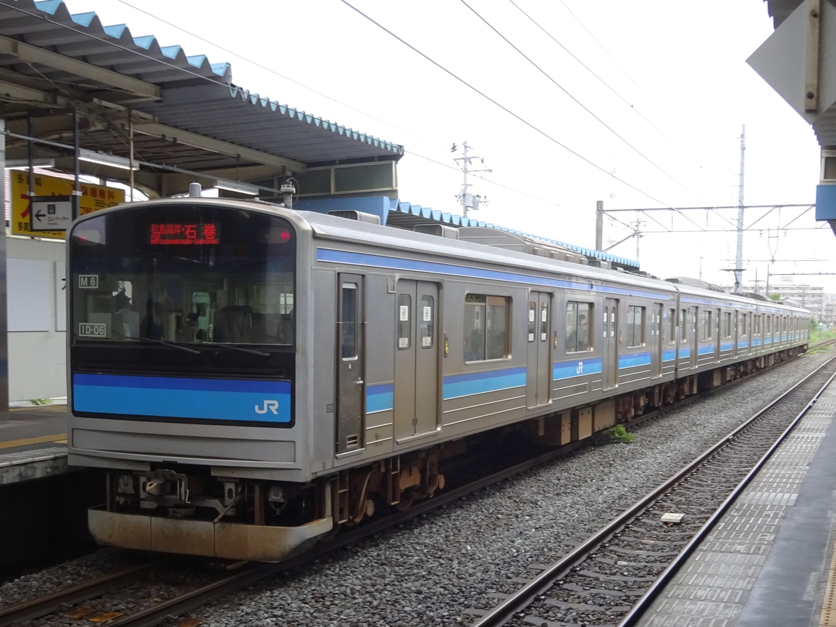 JR東日本 仙台車両センター宮城野派出所 205系3100番台 M6