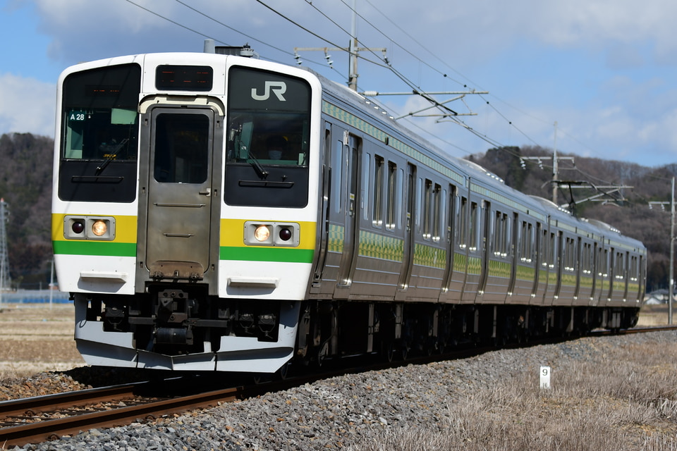 JR東211系タカA28編成<br class="br-sp" />(タカA28)の写真