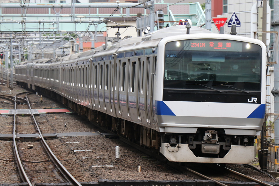 JR東E531系カツK456編成<br class="br-sp" />(カツK456)の写真