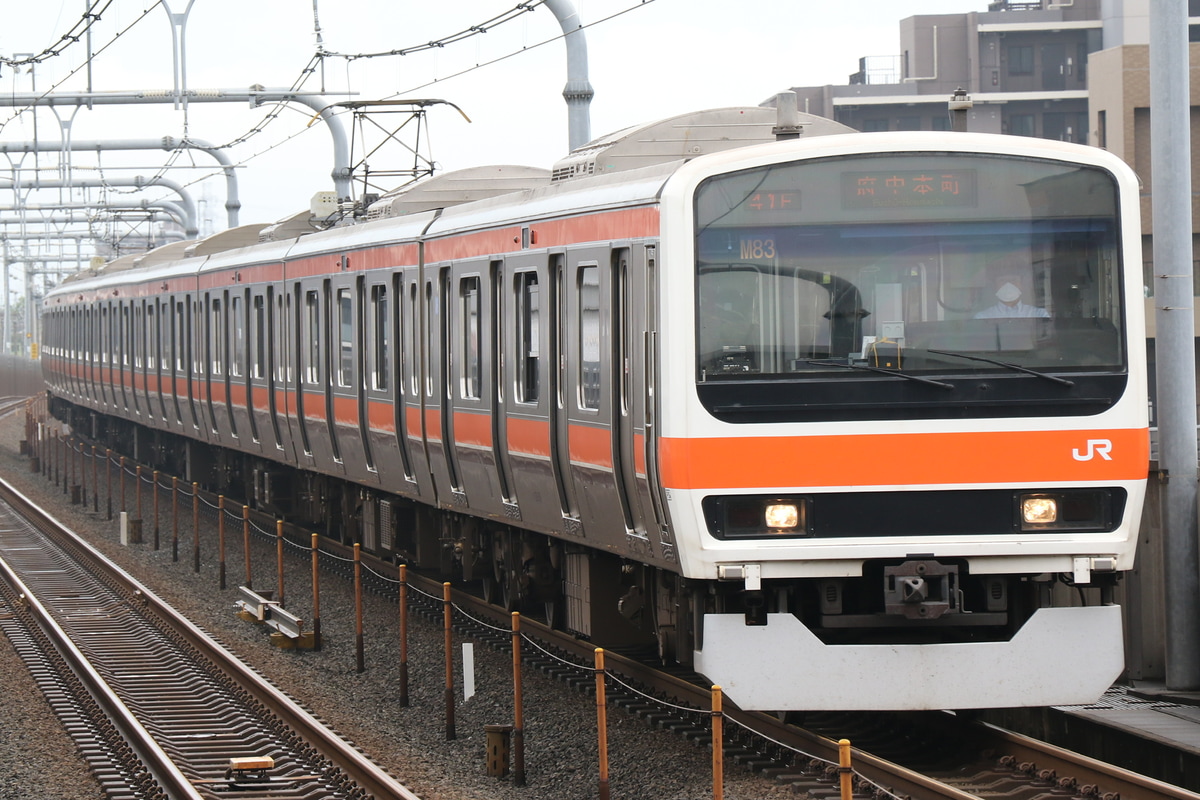 JR東日本 京葉車両センター 209系 ケヨM83編成