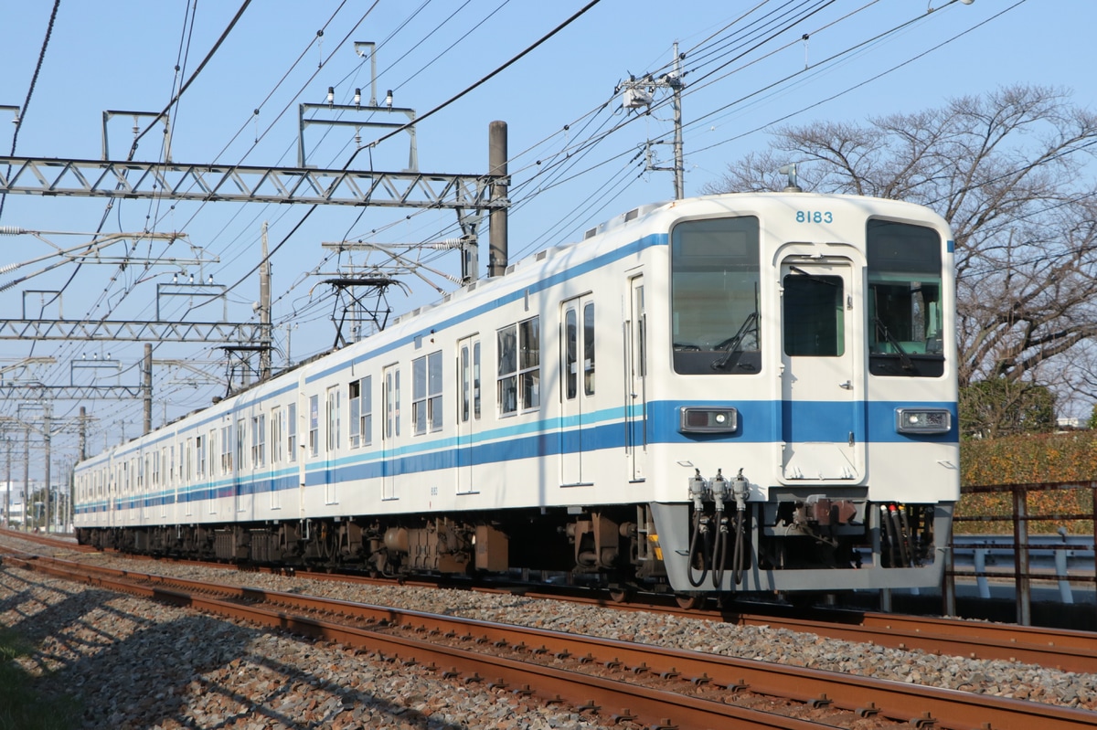 東武鉄道  8000系 8183F