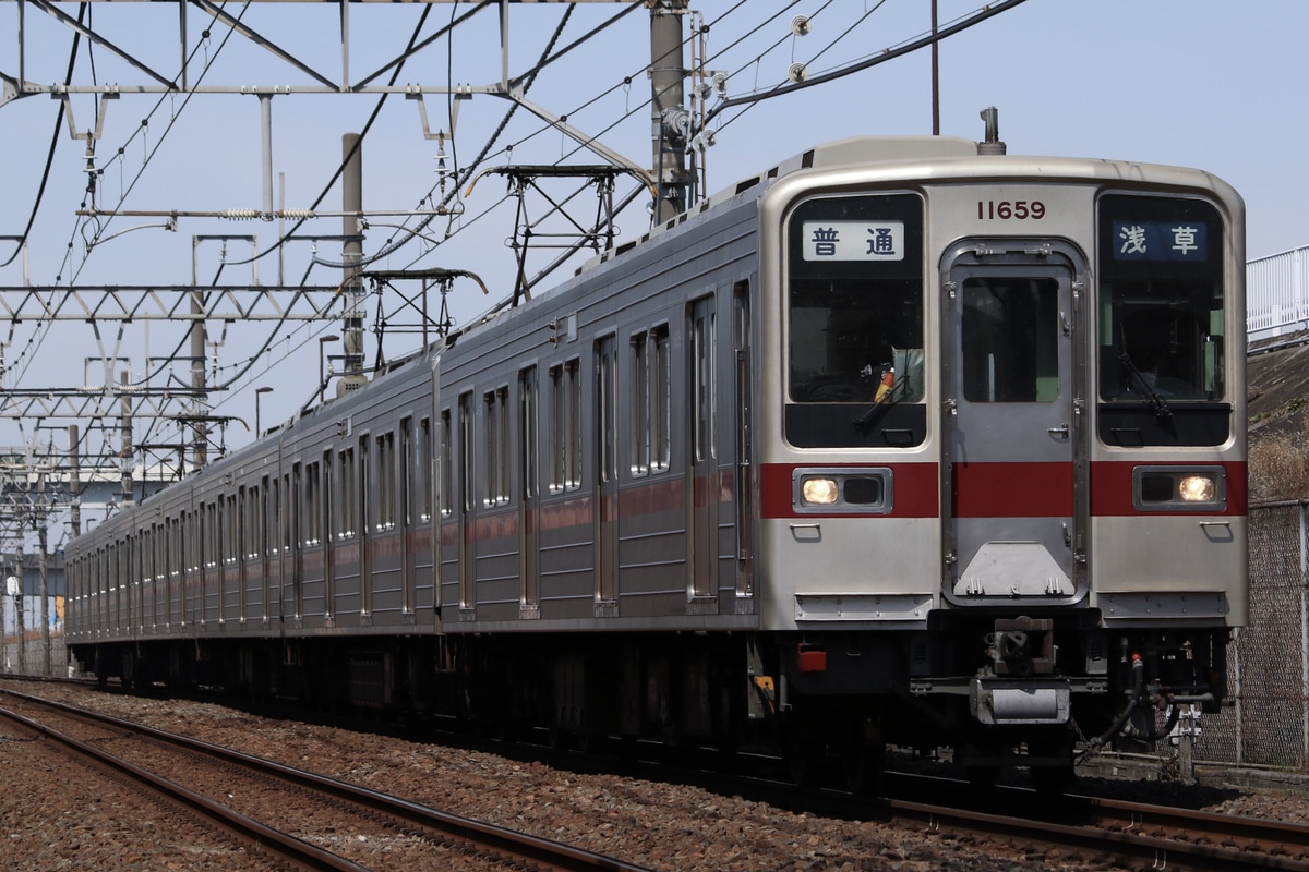 東武鉄道  10030系 11659f