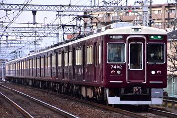 阪急電鉄 正雀車庫 7300系 7322F