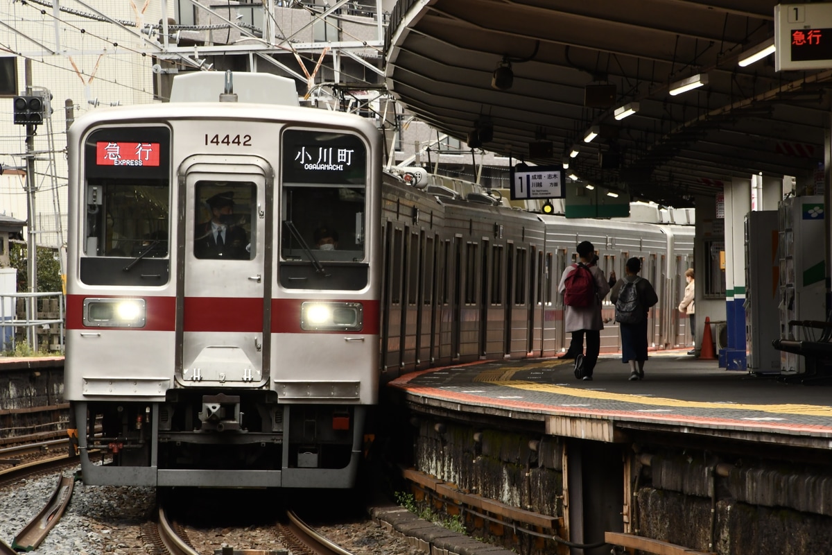 東武鉄道 森林公園検修区 10030系 14442F