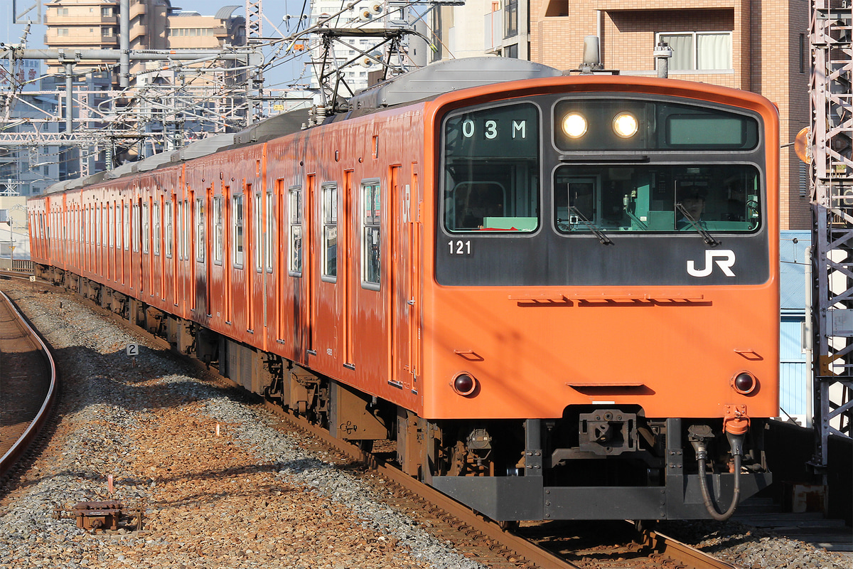 JR西日本  201系 LB11編成