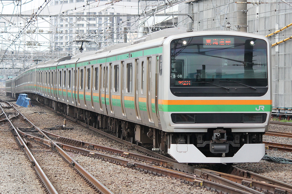 JR東E231系コツS-08編成<br class="br-sp" />(コツS08編成)(コツS-08)(コツS08)の写真
