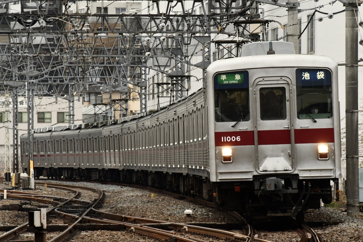 東武鉄道 森林公園検修区 10000系 11006F