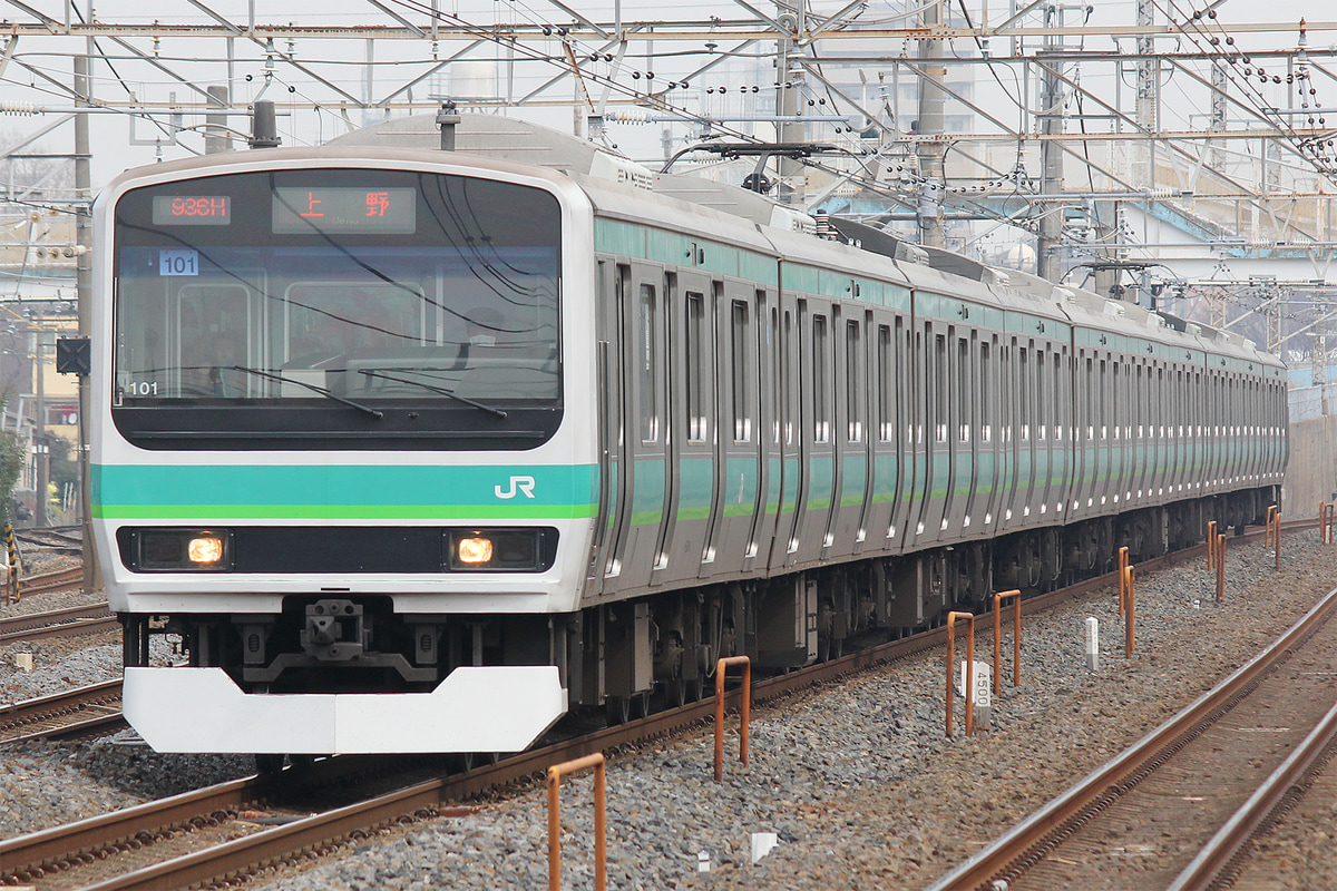 JR東日本  E231系 マト101編成